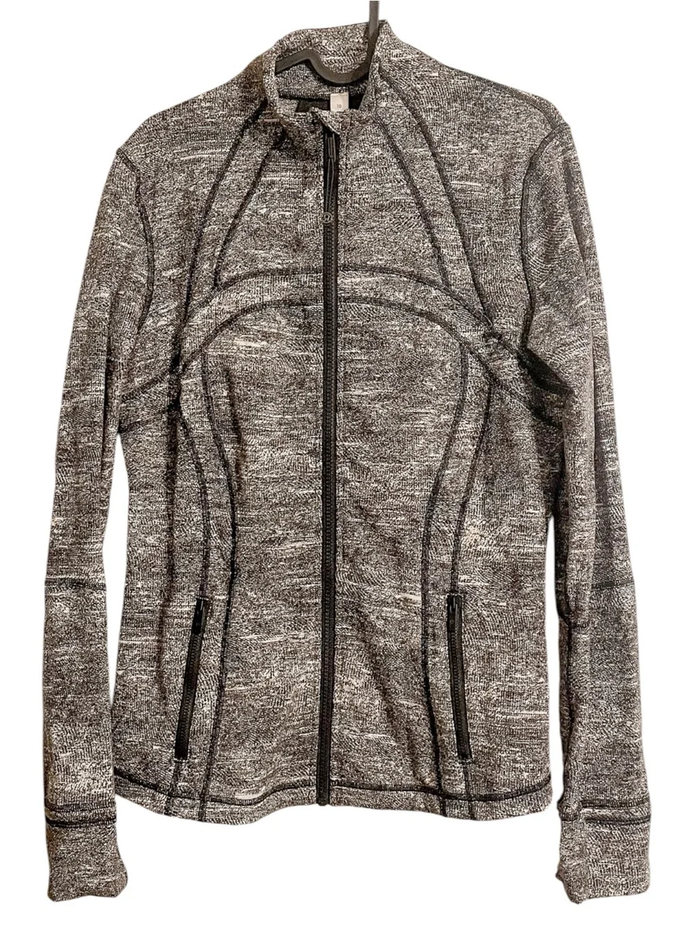 Lululemon Define Jacket in Heathered Black